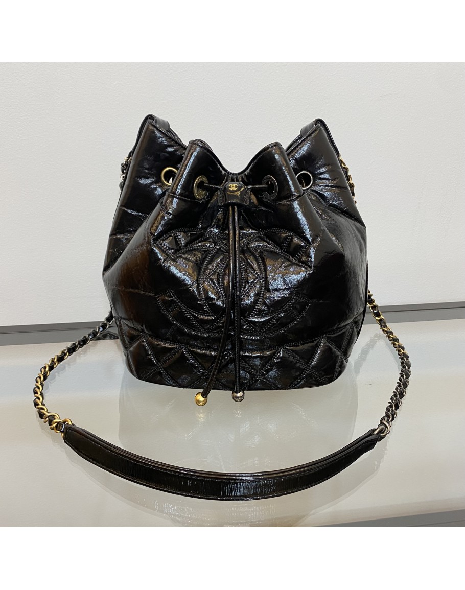 Chanel small hot sale bucket bag